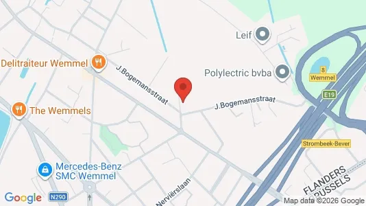 Apartments for rent i Wemmel - kort over placeringen