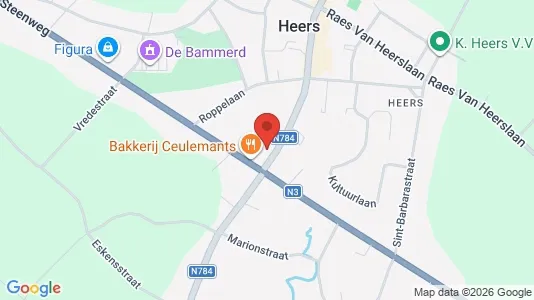 Apartments for rent i Heers - kort over placeringen