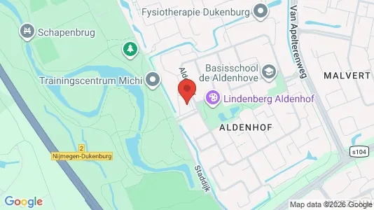 Apartments for rent i Nijmegen - kort over placeringen