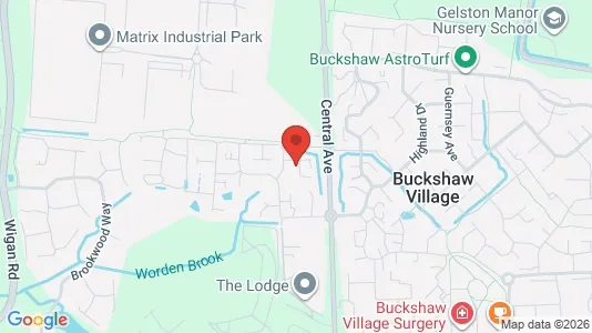 Apartments for rent i Chorley - Lancashire - kort over placeringen