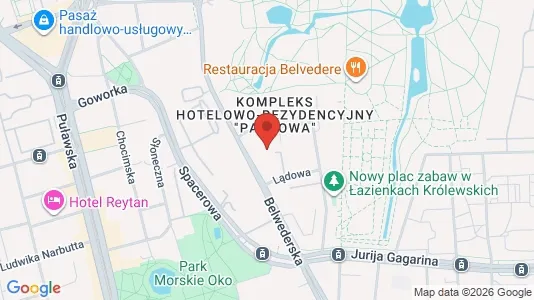 Apartments for rent i Warszawa Śródmieście - kort over placeringen