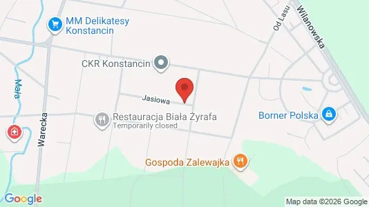 Apartments for rent i Piaseczyński - kort over placeringen