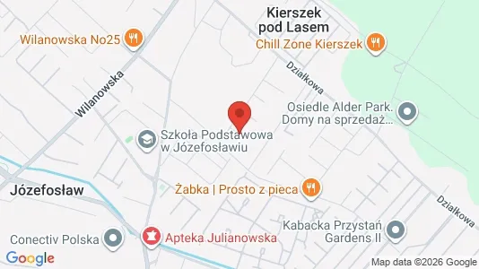 Apartments for rent i Piaseczyński - kort over placeringen