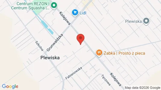 Apartments for rent i Poznański - kort over placeringen