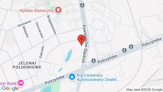 Rooms for rent i Warszawa Bemowo - kort over placeringen