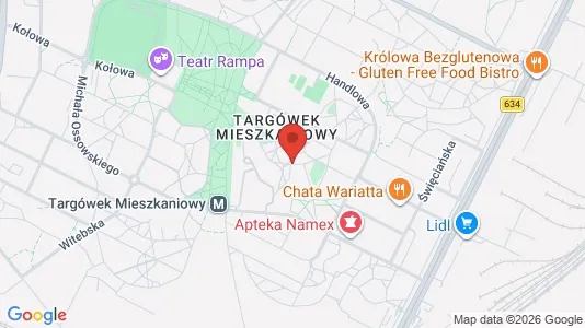 Rooms for rent i Warszawa Targówek - kort over placeringen