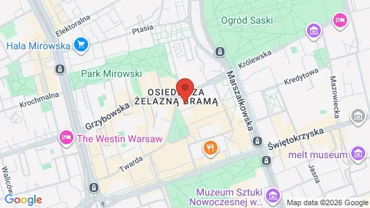 Apartments for rent i Warszawa Śródmieście - kort over placeringen