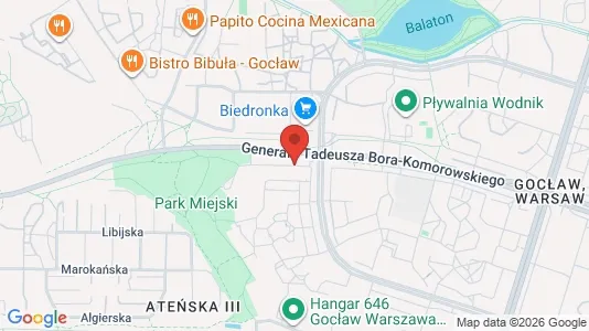 Rooms for rent i Warszawa Praga-Południe - kort over placeringen