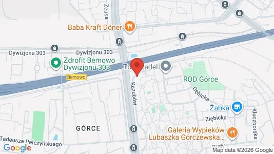 Rooms for rent i Warszawa Bemowo - kort over placeringen