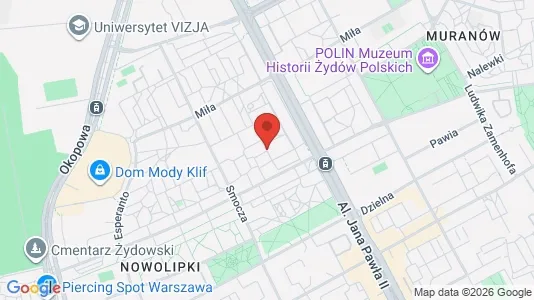 Rooms for rent i Warszawa Wola - kort over placeringen