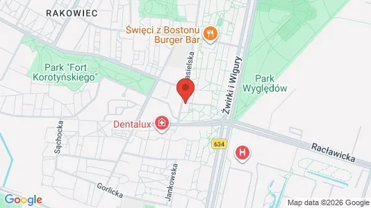 Rooms for rent i Warszawa Ochota - kort over placeringen