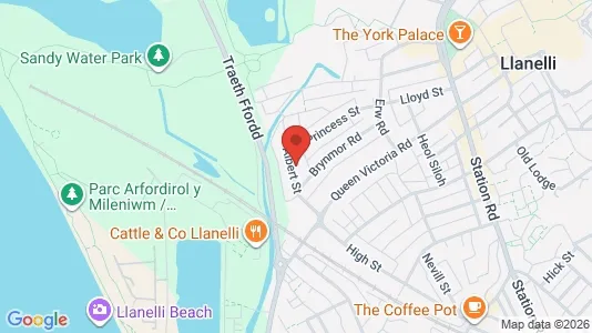 Apartments for rent i Llanelli - Dyfed - kort over placeringen