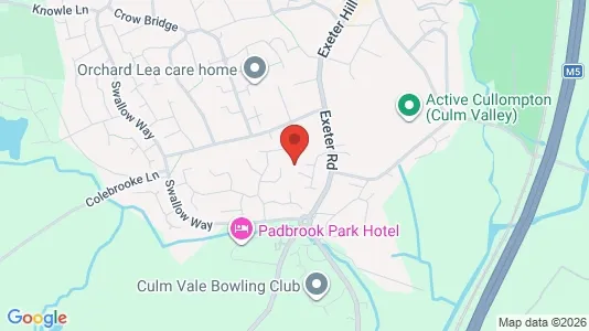 Apartments for rent i Cullompton - Devon - kort over placeringen