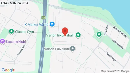 Apartments for rent i Oulu - kort over placeringen