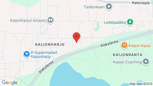 Apartments for rent i Oulu - kort over placeringen