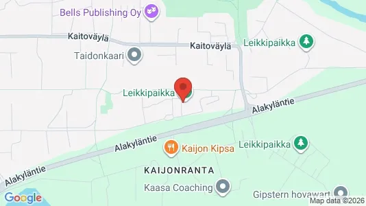 Apartments for rent i Oulu - kort over placeringen