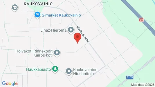Apartments for rent i Oulu - kort over placeringen