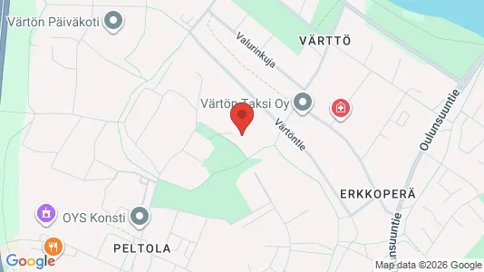 Apartments for rent i Oulu - kort over placeringen