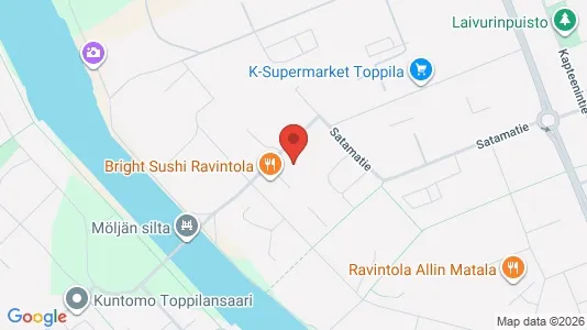 Apartments for rent i Oulu - kort over placeringen