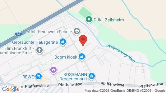 Apartments for rent i Frankfurt West - kort over placeringen