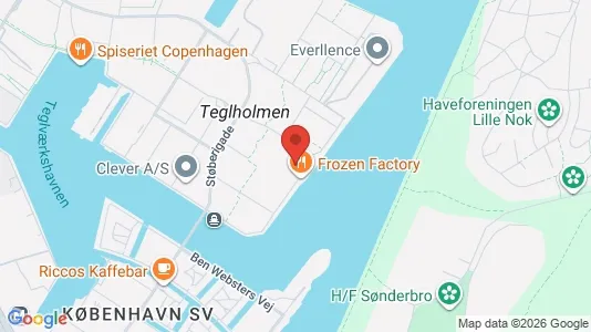Apartments for rent i Copenhagen SV - kort over placeringen