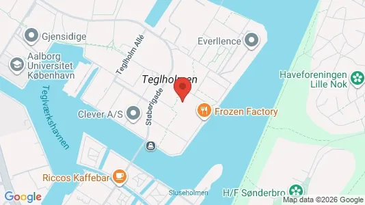 Apartments for rent i Copenhagen SV - kort over placeringen