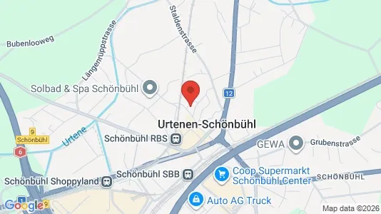 Apartments for rent i Bern-Mittelland - kort over placeringen