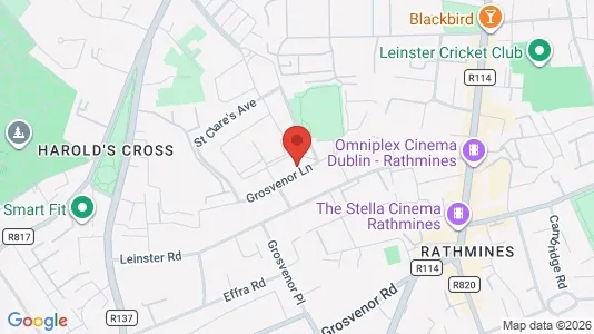 Apartments for rent i Dublin 7 - kort over placeringen