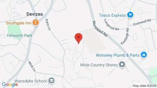 Apartments for rent i Devizes - Wiltshire - kort over placeringen