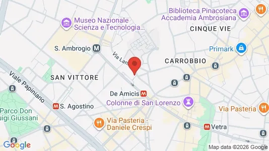 Rooms for rent i Milano Zona 1 - Centro storico - kort over placeringen