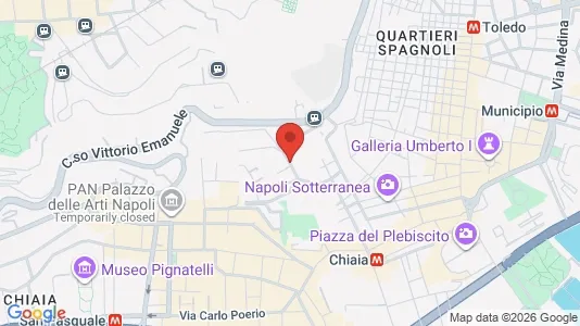 Apartments for rent i Napoli Municipalità 1 - kort over placeringen