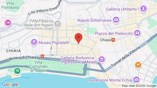 Apartments for rent i Napoli Municipalità 1 - kort over placeringen