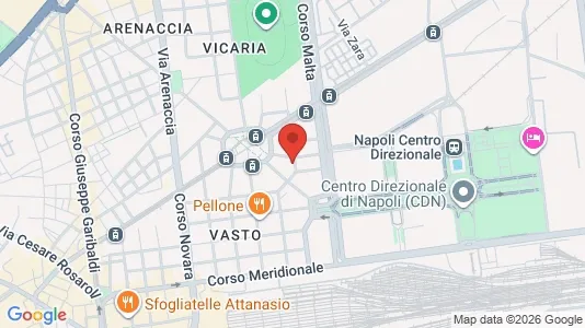 Apartments for rent i Napoli Municipalità 4 - kort over placeringen