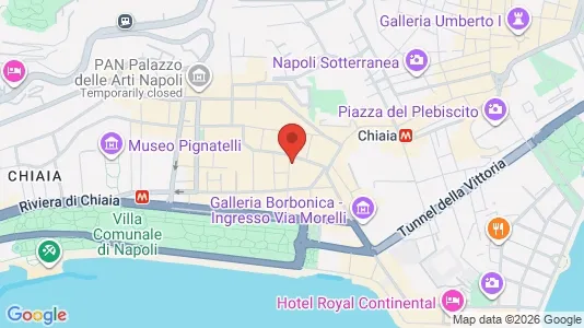 Apartments for rent i Napoli Municipalità 1 - kort over placeringen