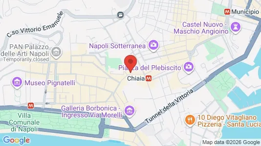 Apartments for rent i Napoli Municipalità 1 - kort over placeringen