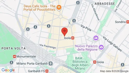 Apartments for rent i Milano Zona 9 - Porta Garibaldi, Niguarda - kort over placeringen