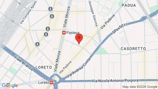 Apartments for rent i Milano Zona 2 - Stazione Centrale, Gorla, Turro, Greco, Crescenzago - kort over placeringen