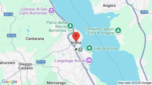 Rooms for rent i Arona - kort over placeringen