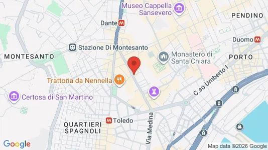 Apartments for rent i Napoli Municipalità 2 - kort over placeringen
