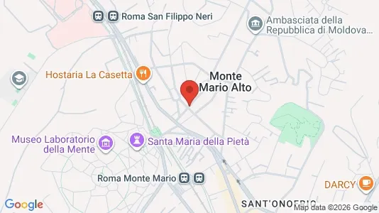Rooms for rent i Roma Municipio XIV – Monte Mario - kort over placeringen