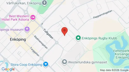 Apartments for rent i Enköping - kort over placeringen
