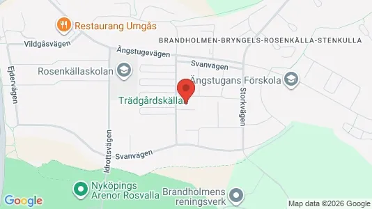 Apartments for rent i Nyköping - kort over placeringen