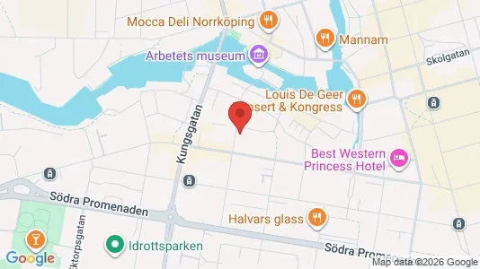 Apartments for rent i Norrköping - kort over placeringen