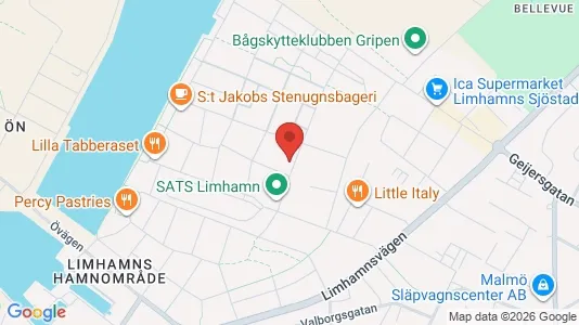 Apartments for rent i Limhamn/Bunkeflo - kort over placeringen