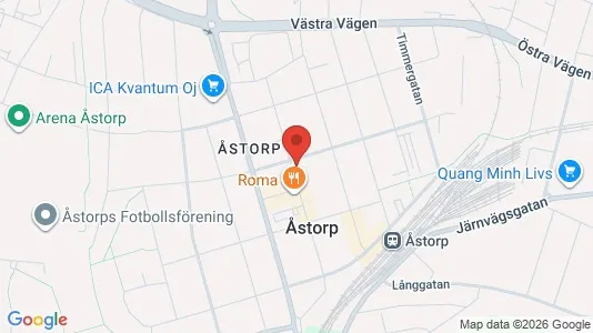 Apartments for rent i Åstorp - kort over placeringen