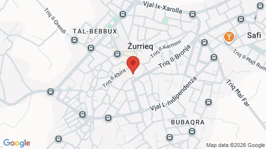 Apartments for rent i Iż-Żurrieq - kort over placeringen
