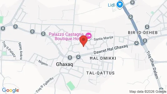 Apartments for rent i Ħal Għaxaq - kort over placeringen