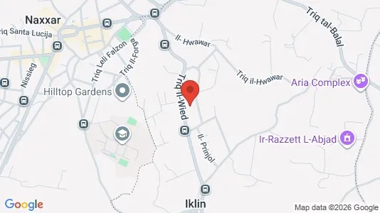 Apartments for rent i L-Iklin - kort over placeringen