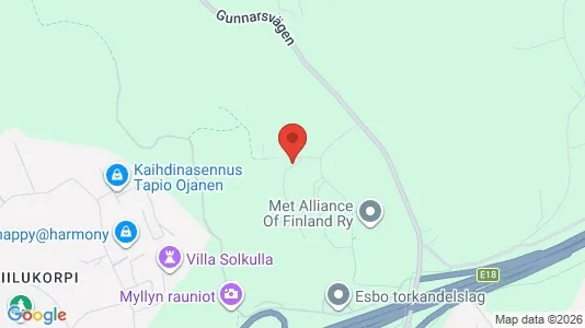 Apartments for rent i Espoo - kort over placeringen
