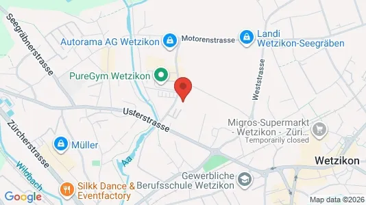 Apartments for rent i Hinwil - kort over placeringen